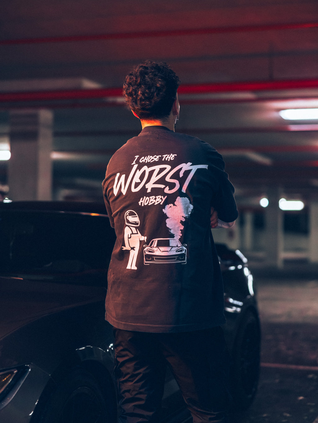 Worst Hobby Vintage Wash Drop Shoulder T-shirt