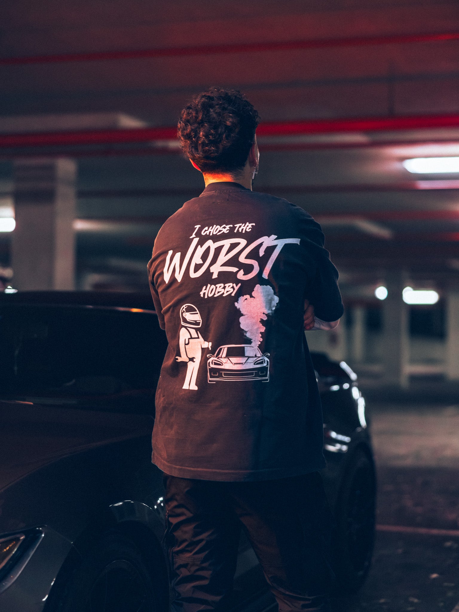 Worst Hobby Vintage Wash Drop Shoulder T-shirt