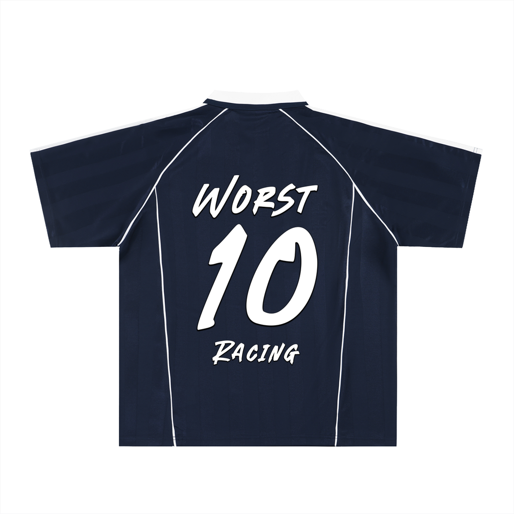 Shadow Stripe Collared Soccer Jersey