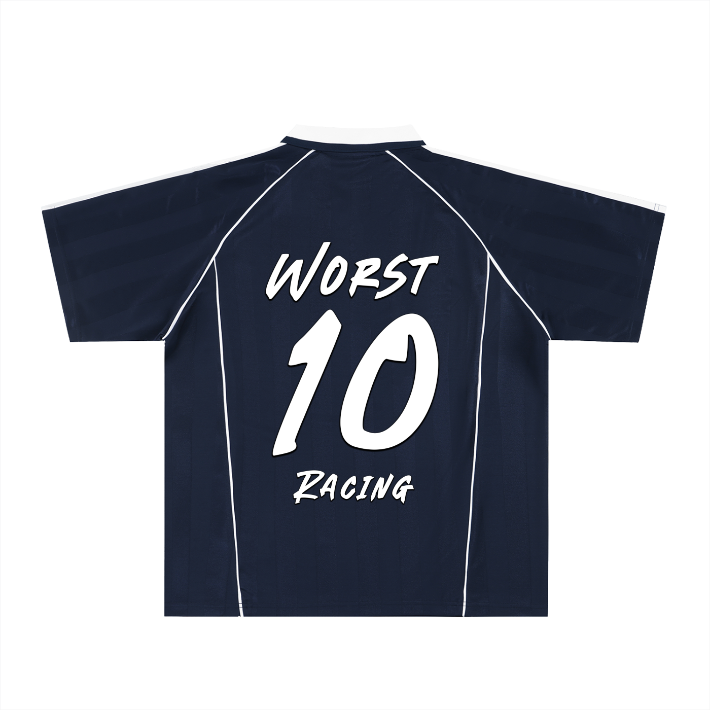 Shadow Stripe Collared Soccer Jersey