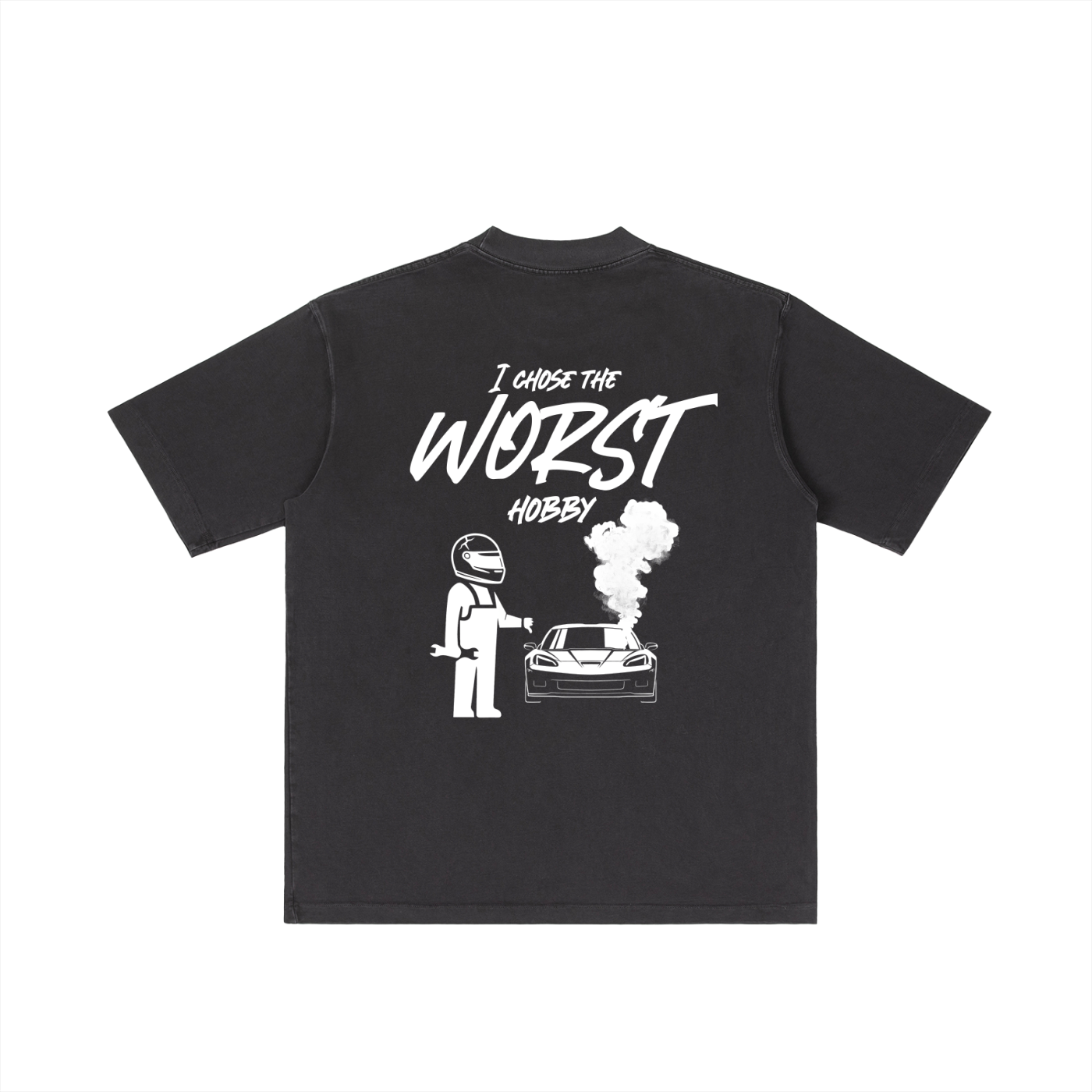 Worst Hobby Vintage Wash Drop Shoulder T-shirt