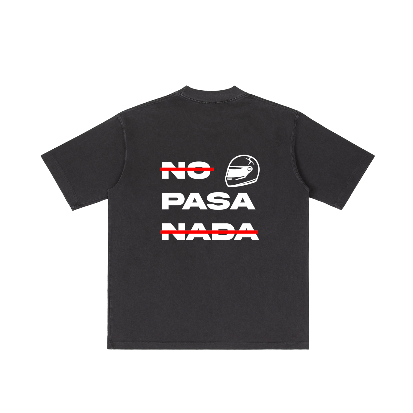 No Pasa Nada Vintage Wash Drop Shoulder T-shirt