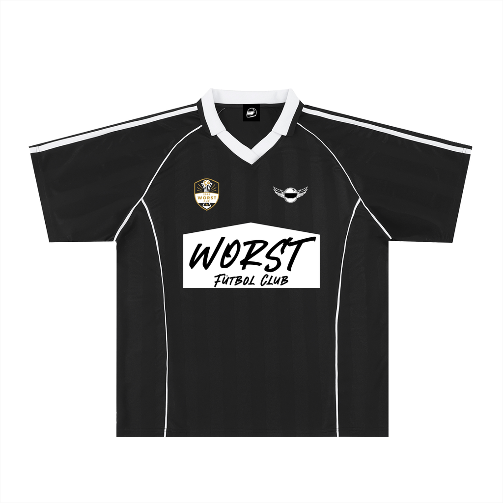 Shadow Stripe Collared Soccer Jersey